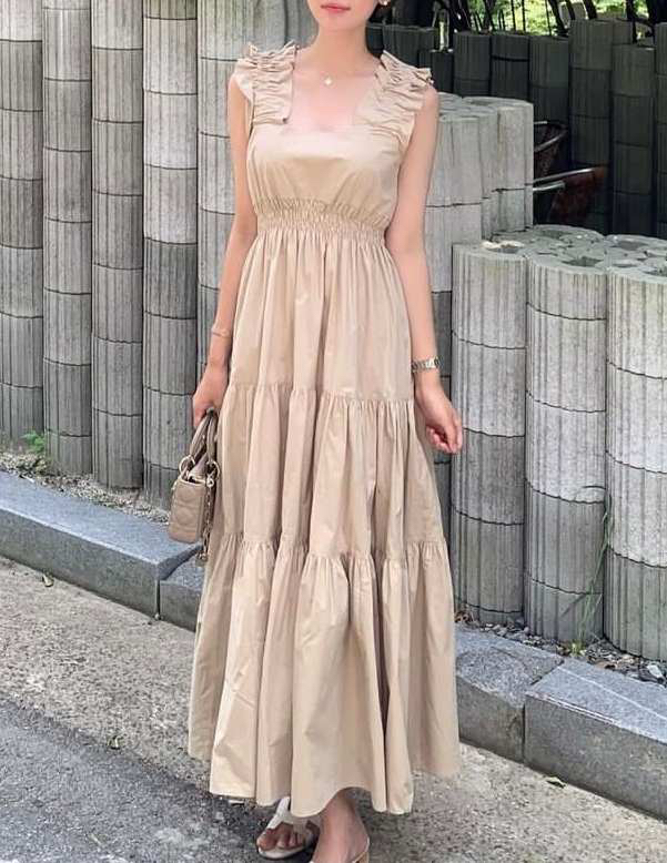 OLA韓國直郵女裝新品時尚休閑推薦26夏季熱賣人氣連衣裙OPSmellor/OLA連衣裙