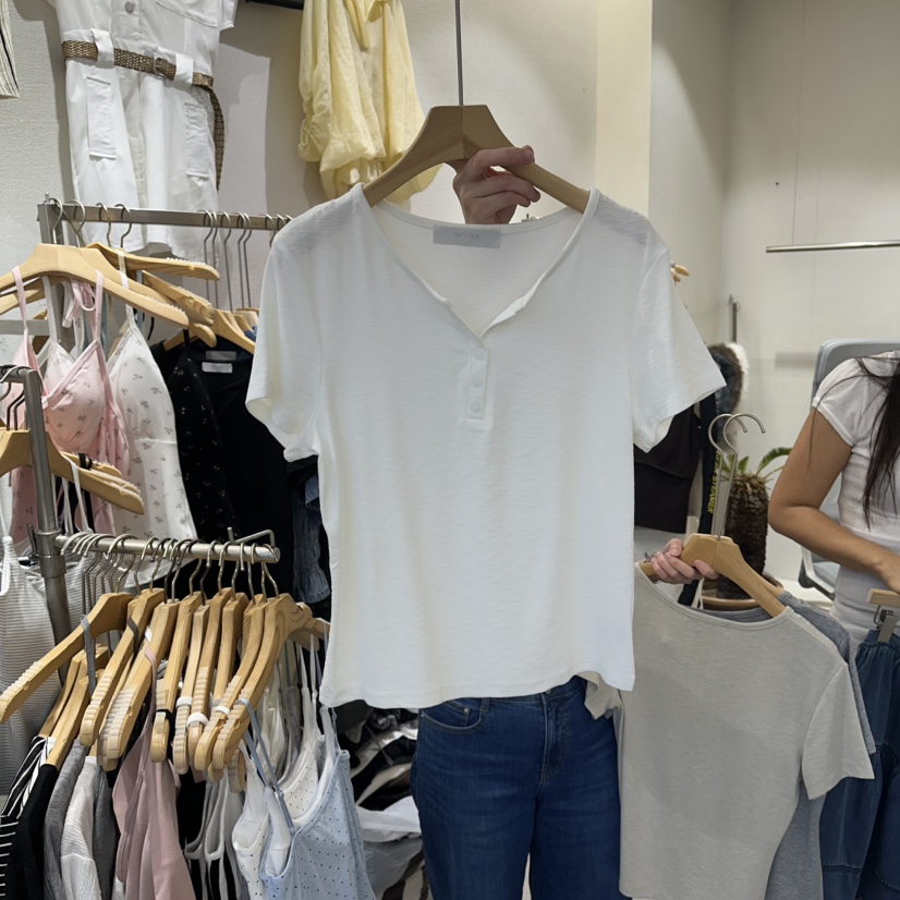 HIPTIQUE韓國東大門代購女士新品人氣26夏季休閑時尚推薦T恤HIPTIQUET恤圖色1