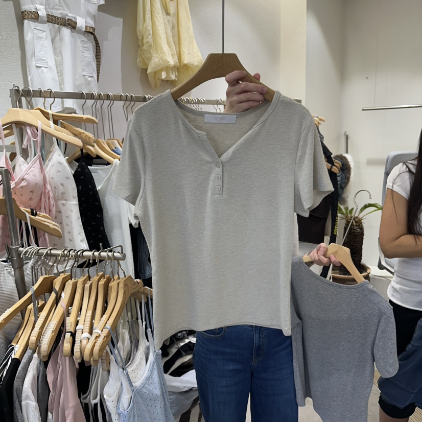 HIPTIQUE韓國東大門代購女士新品人氣26夏季休閑時尚推薦T恤HIPTIQUET恤圖色2