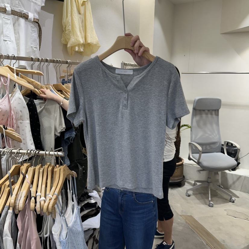 HIPTIQUE韓國東大門代購女士新品人氣26夏季休閑時尚推薦T恤HIPTIQUET恤圖色4
