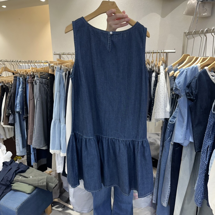 HIPTIQUE東大門實拍韓國女士新品人氣休閑推薦連衣裙無袖HIPTIQUE連衣裙