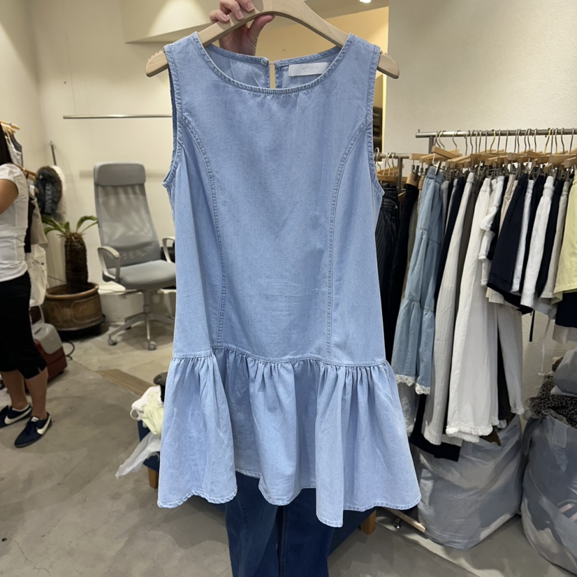 HIPTIQUE東大門實拍韓國女士新品人氣休閑推薦連衣裙無袖HIPTIQUE連衣裙圖色1