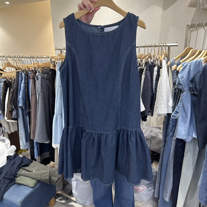 HIPTIQUE東大門實拍韓國女士新品人氣休閑推薦連衣裙無袖HIPTIQUE連衣裙圖色2