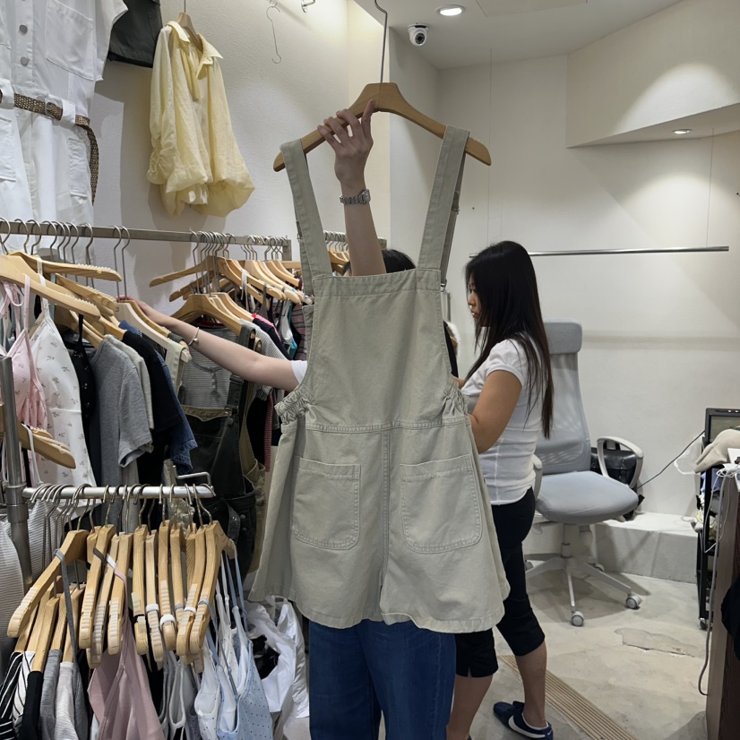 HIPTIQUE韓國直郵女士新款休閑時尚推薦26夏季人氣背帶褲HIPTIQUE背帶褲