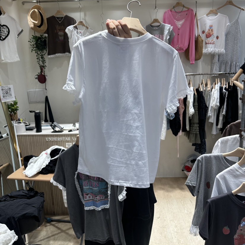 UNDERSTAR_VINTAGE韓國東大門代購女士新品26夏季推薦T恤UNDERSTAR_VINTAGET恤