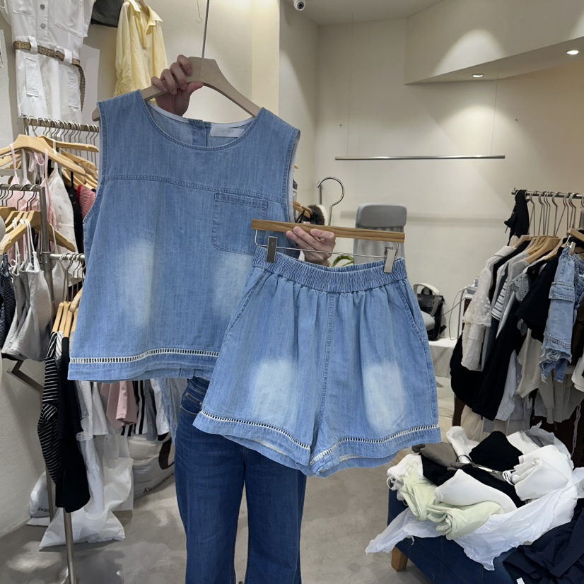 HIPTIQUE韓國直郵實拍女裝新品休閑時尚人氣26夏季套裝套裝HIPTIQUE套裝圖色1