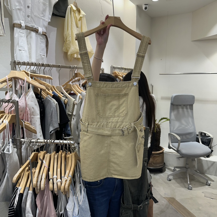 HIPTIQUE韓國直郵女士新品熱賣時尚人氣休閑連衣裙含腰帶HIPTIQUE連衣裙圖色3