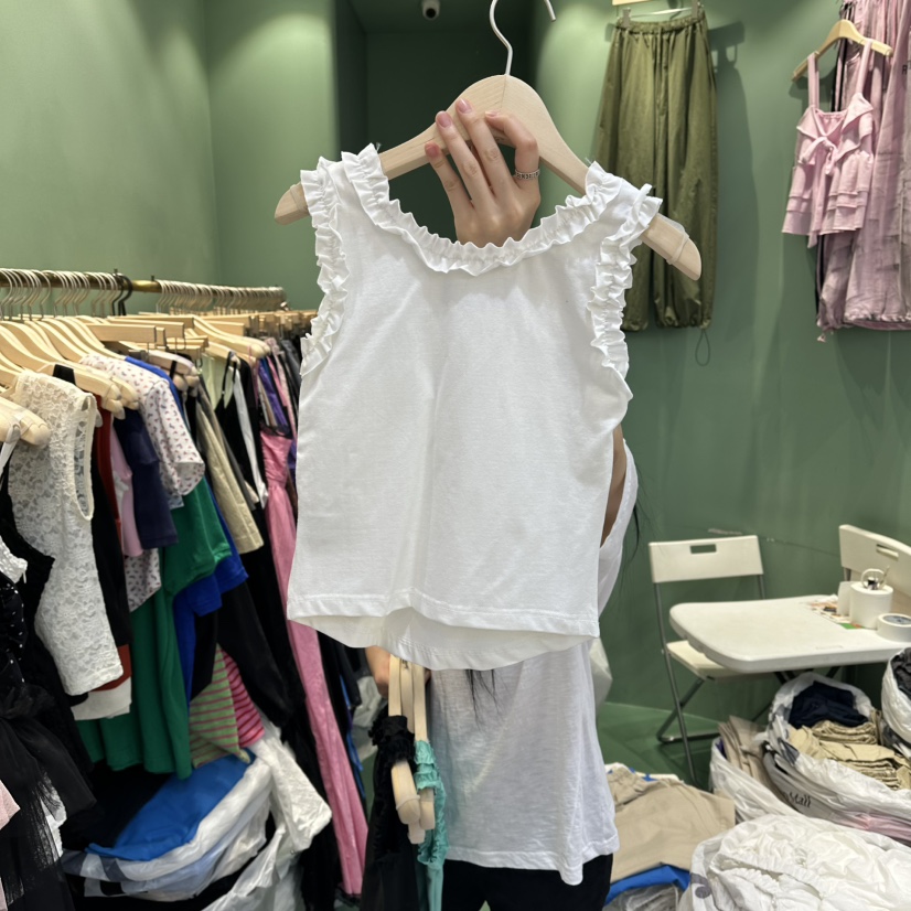ROMANTIC NEWYORK韓國直郵女士新品休閑時尚吊帶背心無袖ROMANTIC NEWYORK吊帶/背心