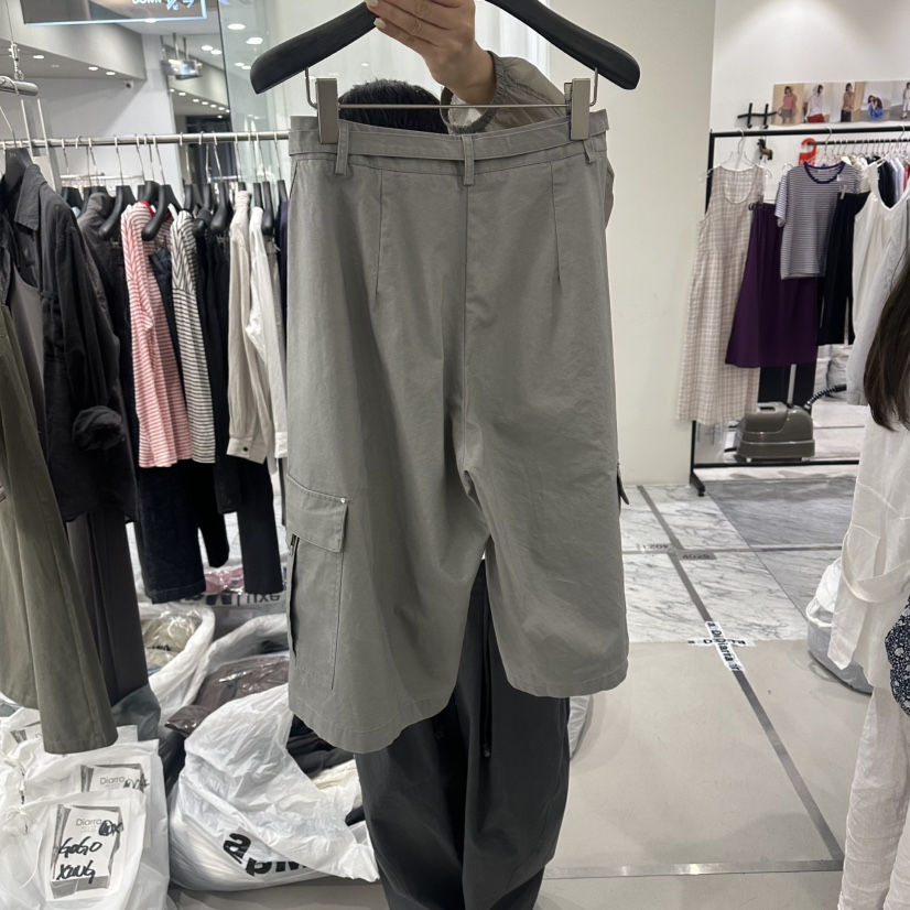 DIARRA韓國東大門直郵女士新品推薦休閑時尚休閑褲含腰帶DIARRA休閑褲