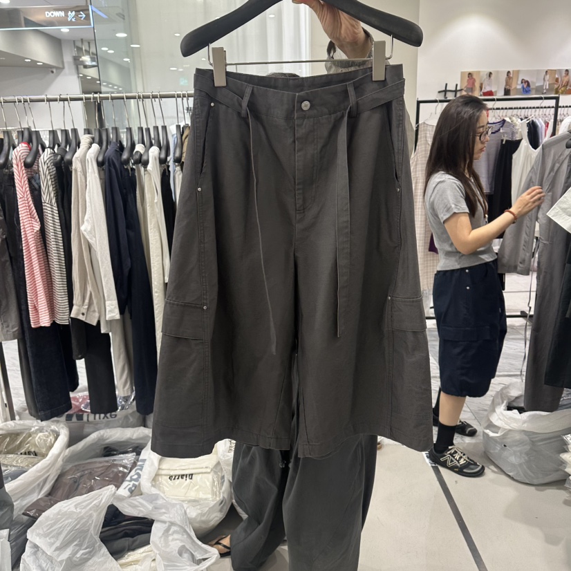 DIARRA韓國東大門直郵女士新品推薦休閑時尚休閑褲含腰帶DIARRA休閑褲圖色2