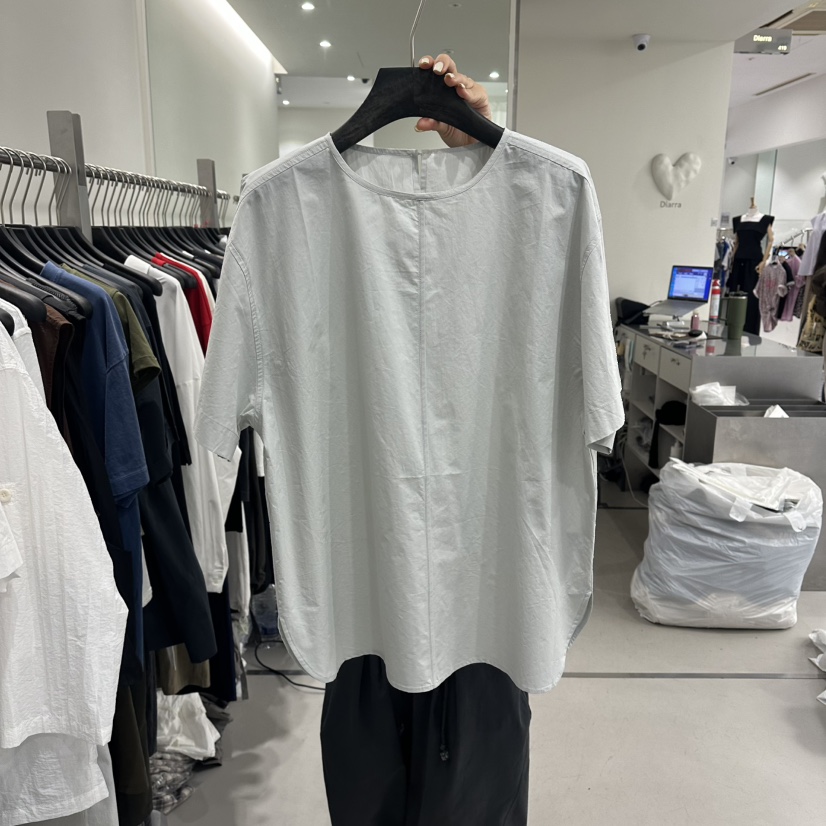 DIARRA韓國直郵女士新款熱賣26夏季人氣休閑時尚襯衫蕾絲衫DIARRA襯衫/蕾絲衫圖色1