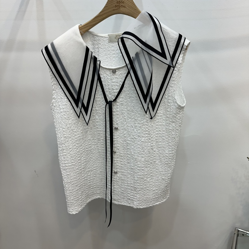 ABLESTUDIO韓國直郵女士新品人氣熱賣時尚推薦襯衫蕾絲衫ABLESTUDIO襯衫/蕾絲衫圖色1