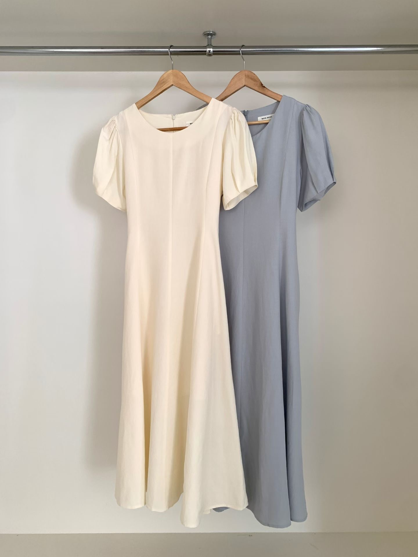 WITHMOON韓國東大門代購女裝新品休閑熱賣人氣26夏季連衣裙OPSWITHMOON連衣裙圖色2左二色