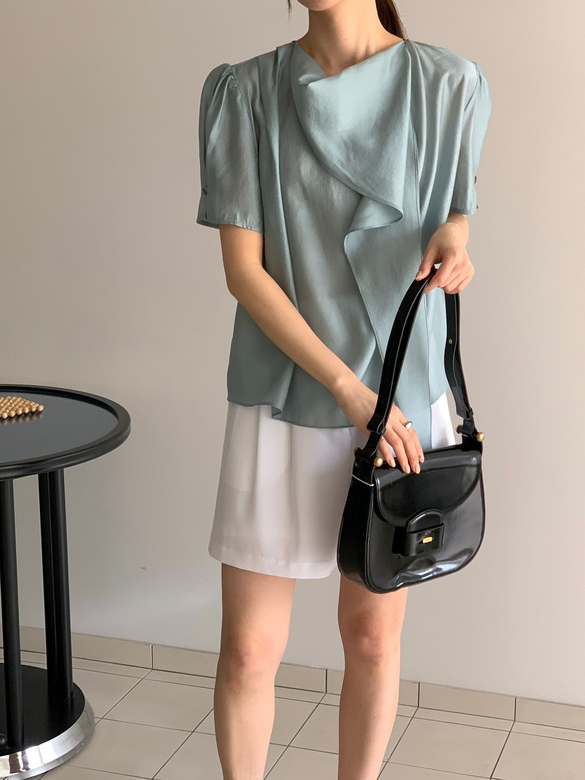 WITHMOON韓國直郵實拍女士新品時尚人氣推薦26夏季襯衫蕾絲衫WITHMOON襯衫/蕾絲衫
