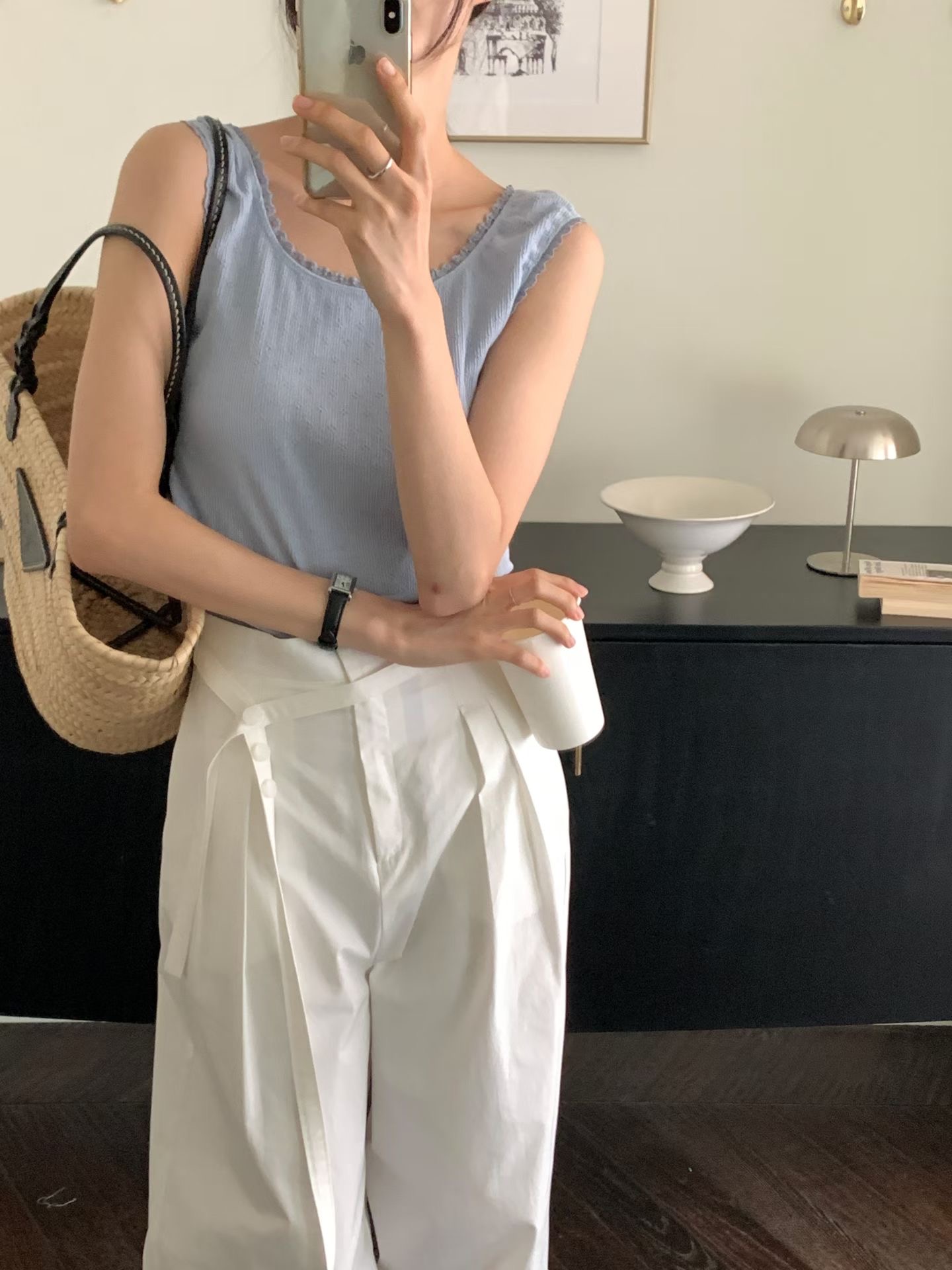 WITHMOON韓國東大門代購女士新款熱賣時尚26夏季吊帶背心WITHMOON吊帶/背心圖色3