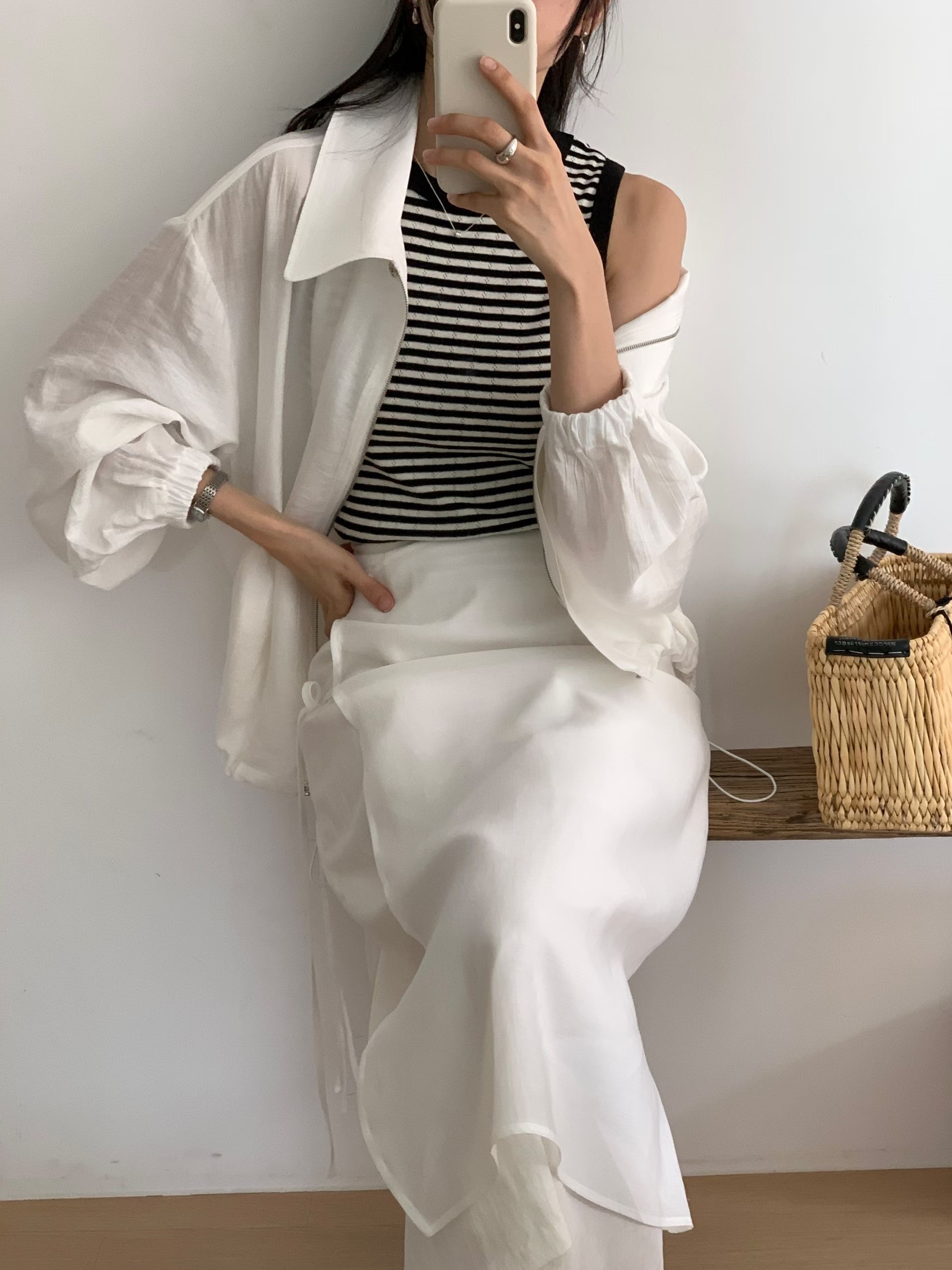 WITHMOON韓國代購女士新款熱賣休閑時尚人氣推薦吊帶背心WITHMOON吊帶/背心