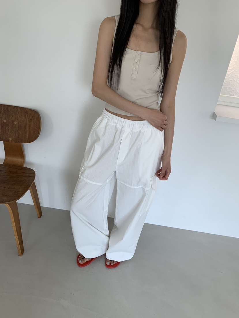 STAGE韓國東大門代購女士新款26夏季吊帶背心柔軟無袖羅紋STAGE吊帶/背心