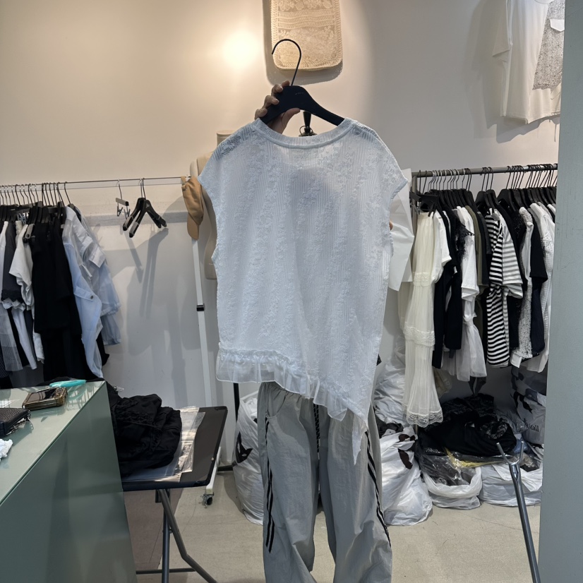空韓國直郵女裝新品熱賣時尚26夏季人氣推薦休閑吊帶背心BAKHA吊帶/背心