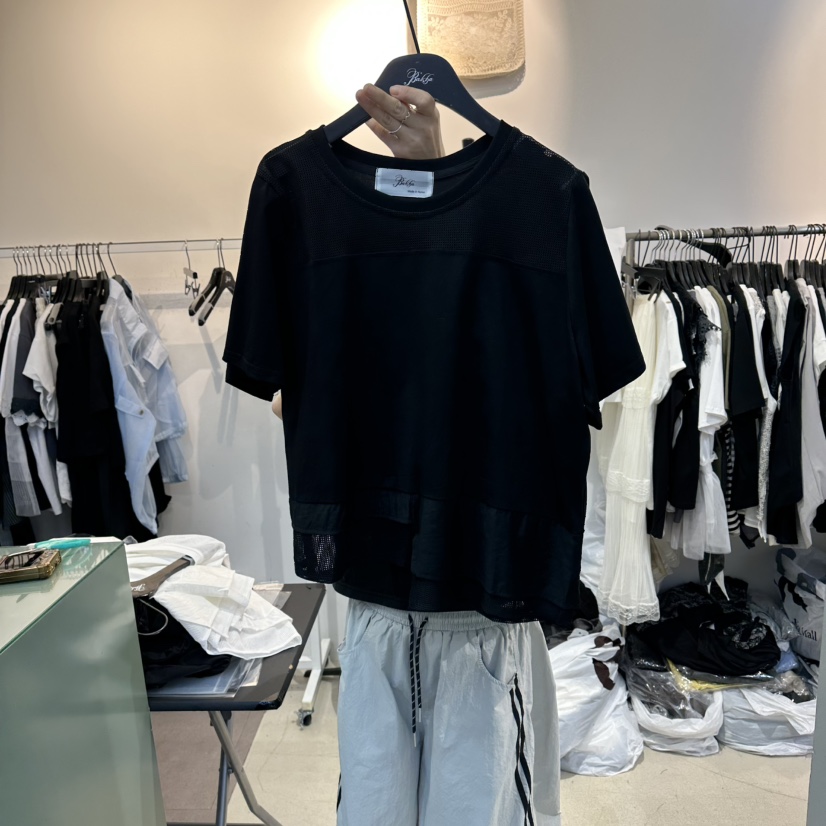 空韓國代購女裝新品推薦人氣26夏季時尚休閑熱賣T恤BAKHAT恤圖色2