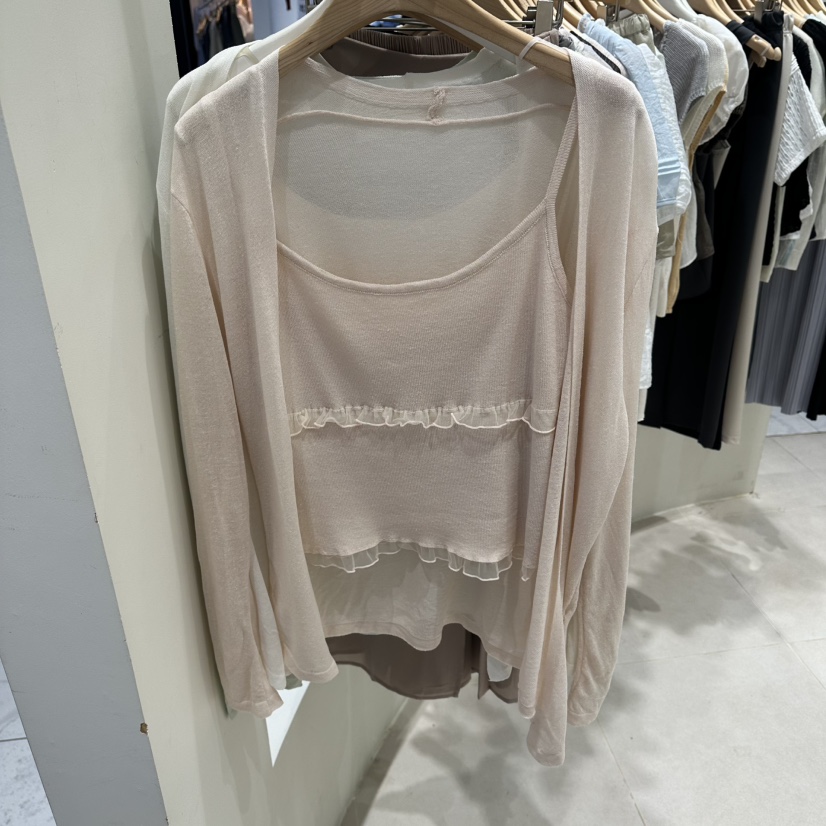 HARU-Q韓國代購女士新品26夏季時尚休閑推薦人氣熱賣套裝HARU-Q套裝圖色1
