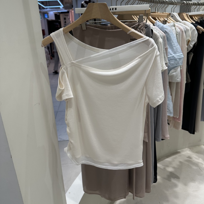 HARU-Q韓國直郵女裝新品人氣熱賣時尚推薦休閑26夏季T恤HARU-QT恤圖色2