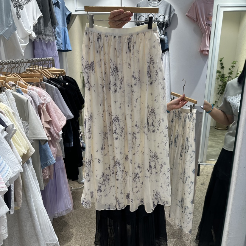 BELITA韓國東大門代購女士新款26夏季推薦熱賣人氣休閑長裙BELITA長裙圖色1