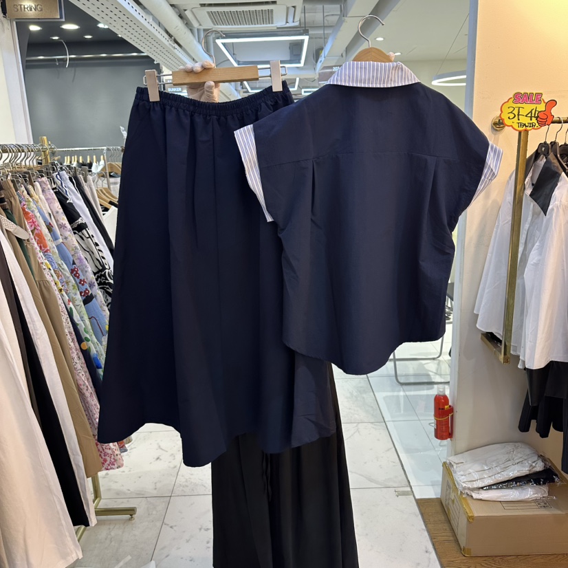 COCO HOLIC韓國東大門代購女士新品26夏季休閑推薦人氣套裝COCO HOLIC套裝