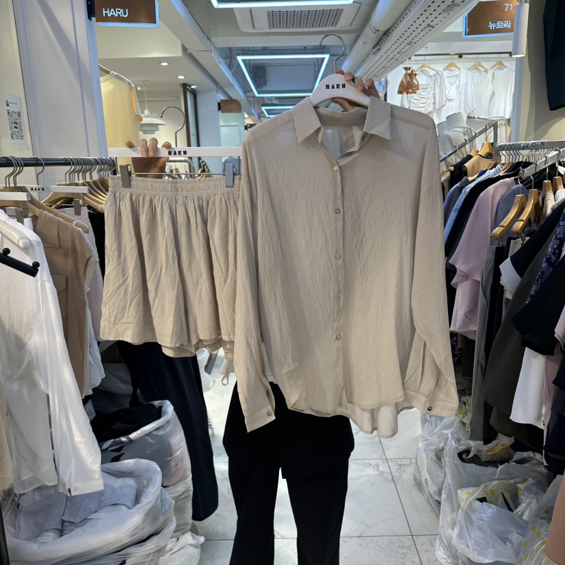 HARU-Q韓國代購女裝新品26夏季時尚休閑熱賣人氣推薦套裝HARU-Q套裝圖色3