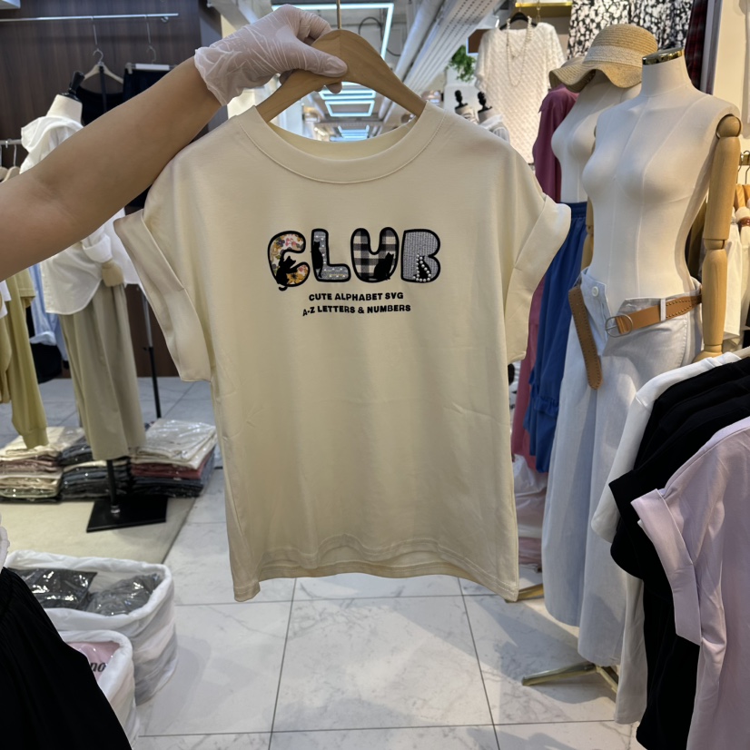 COCO HOLIC韓國東大門代購女士新品休閑人氣26夏季熱賣T恤COCO HOLICT恤圖色2