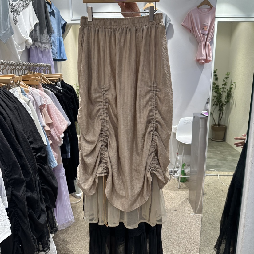 BELITA韓國代購女士新品熱賣時尚休閑推薦26夏季人氣長裙BELITA長裙圖色1