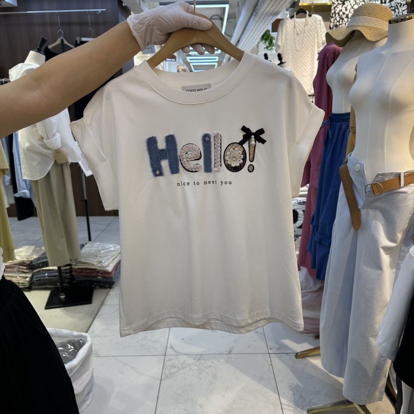 COCO HOLIC韓國東大門直郵女士新款26夏季推薦人氣時尚T恤COCO HOLICT恤圖色2