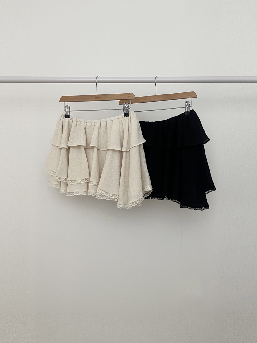 RE:OPENING東大門實拍韓國女士新品推薦熱賣26夏季人氣短裙RE:OPENING短裙