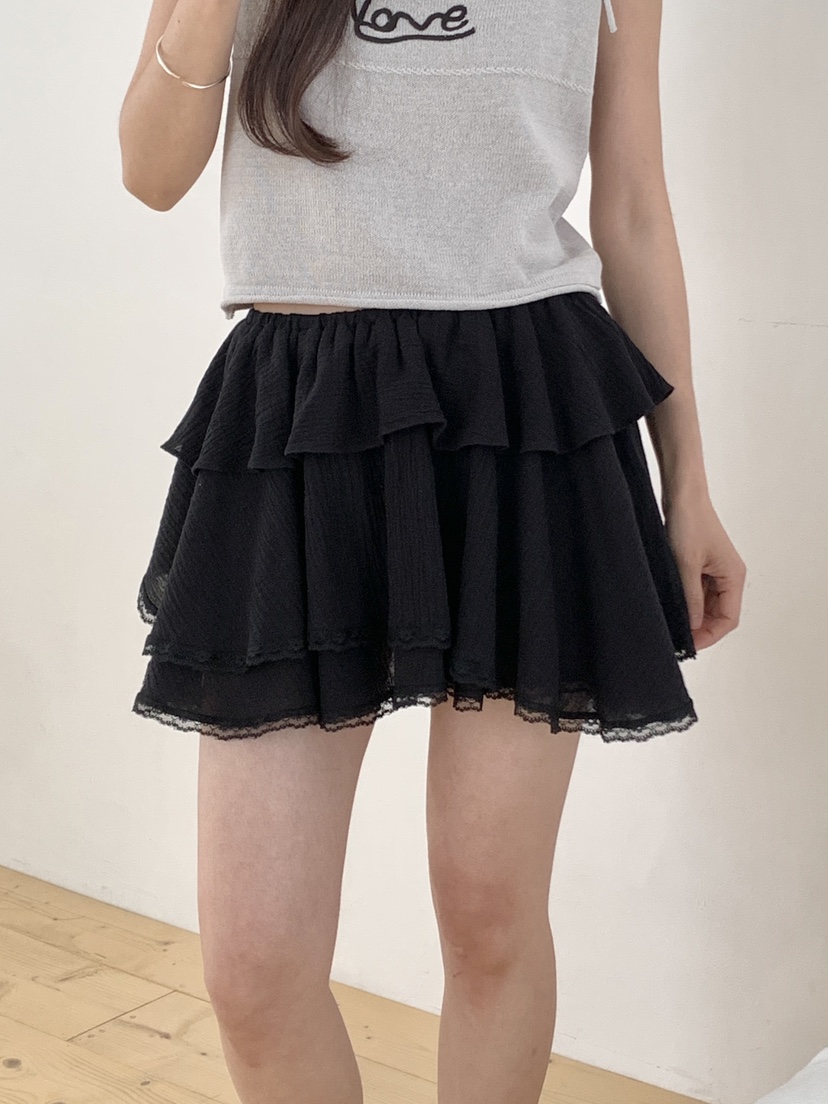 RE:OPENING東大門實拍韓國女士新品推薦熱賣26夏季人氣短裙RE:OPENING短裙