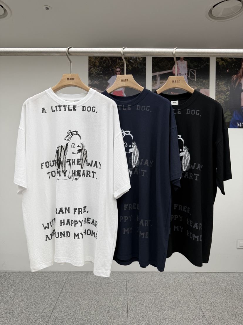 MADE-P韓國直郵女裝新品26夏季時尚熱賣推薦休閑人氣T恤MADE-PT恤