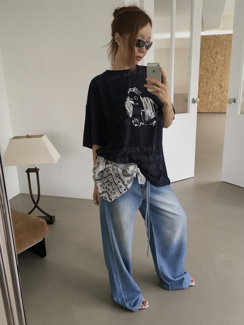 MADE-P韓國直郵女裝新品26夏季時尚熱賣推薦休閑人氣T恤MADE-PT恤