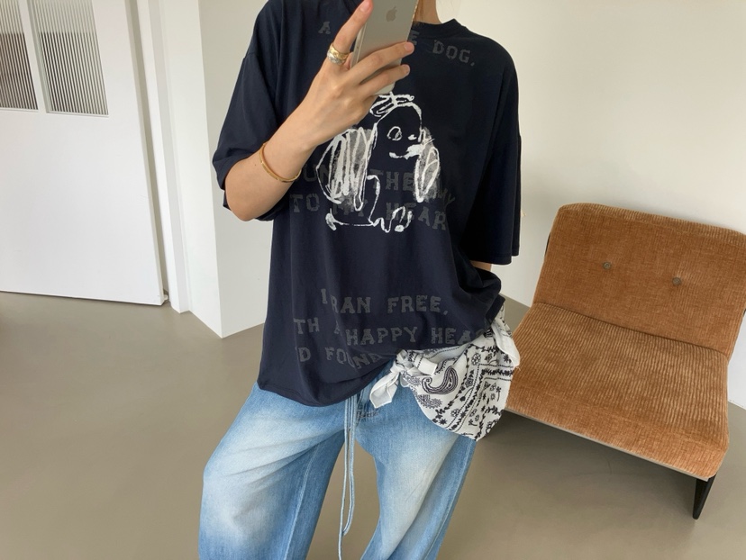 MADE-P韓國直郵女裝新品26夏季時尚熱賣推薦休閑人氣T恤MADE-PT恤