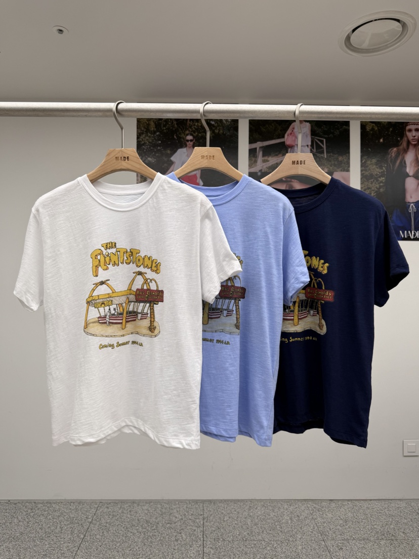 MADE-P東大門實拍韓國女裝新品26夏季推薦人氣熱賣休閑T恤MADE-PT恤