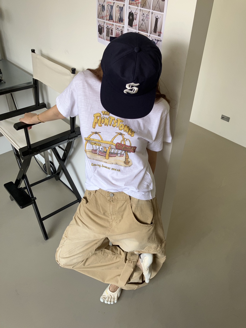 MADE-P東大門實拍韓國女裝新品26夏季推薦人氣熱賣休閑T恤MADE-PT恤