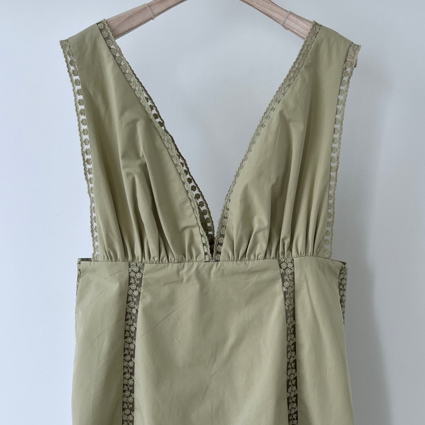 ANOTHER AVENUE韓國東大門代購女士新品26夏季連衣裙OPS深VANOTHER AVENUE連衣裙