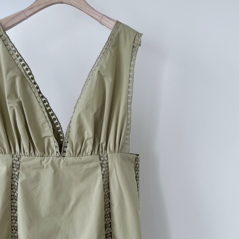 ANOTHER AVENUE韓國東大門代購女士新品26夏季連衣裙OPS深VANOTHER AVENUE連衣裙