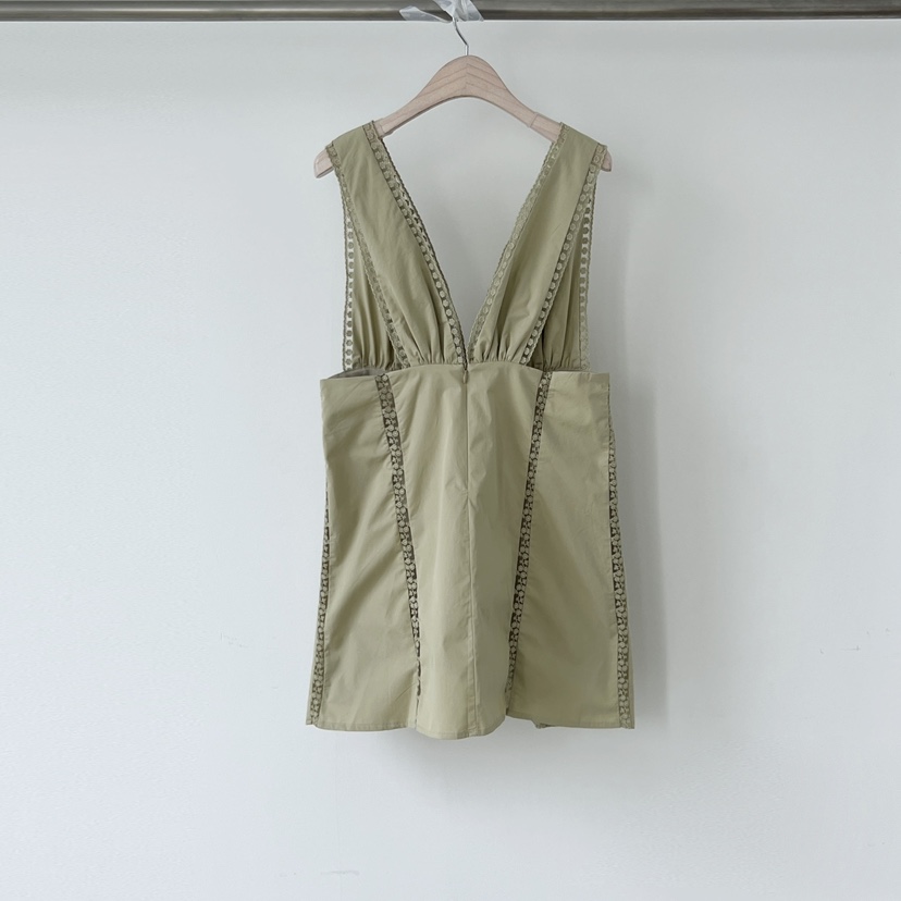 ANOTHER AVENUE韓國東大門代購女士新品26夏季連衣裙OPS深VANOTHER AVENUE連衣裙