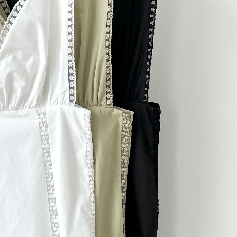 ANOTHER AVENUE韓國東大門代購女士新品26夏季連衣裙OPS深VANOTHER AVENUE連衣裙