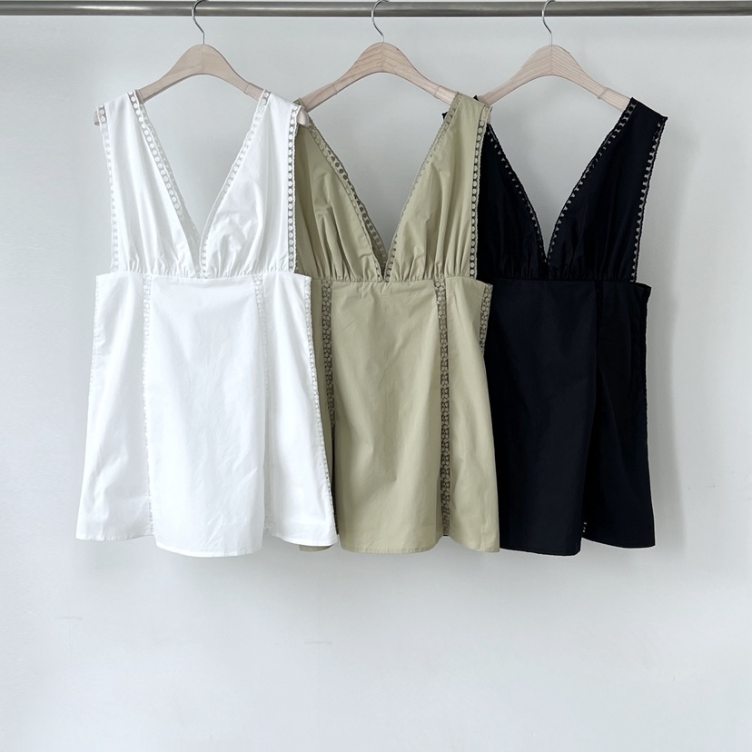 ANOTHER AVENUE韓國東大門代購女士新品26夏季連衣裙OPS深VANOTHER AVENUE連衣裙
