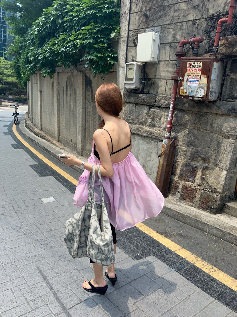 MADE-P韓國代購女士新款熱賣時尚人氣推薦26夏季吊帶背心MADE-P吊帶/背心