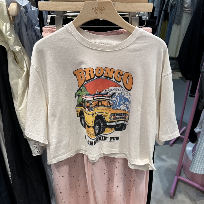 ANNA-P韓國代購女士新品熱賣時尚推薦休閑26夏季人氣T恤ANNA-PT恤圖色1
