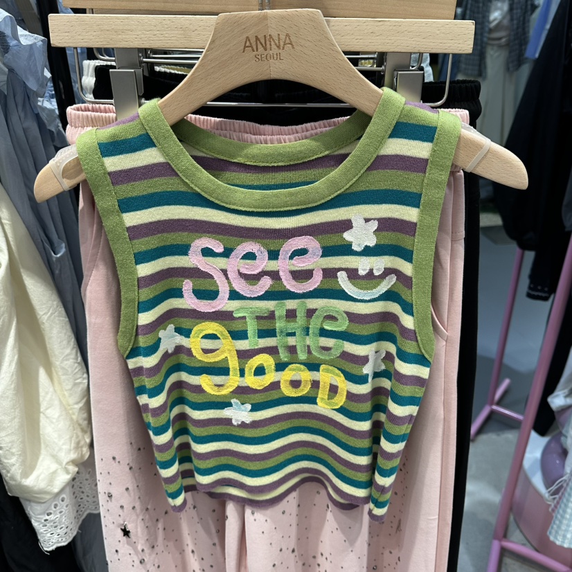 ANNA-P韓國代購女裝新款26夏季推薦熱賣時尚休閑吊帶背心ANNA-P吊帶/背心圖色2