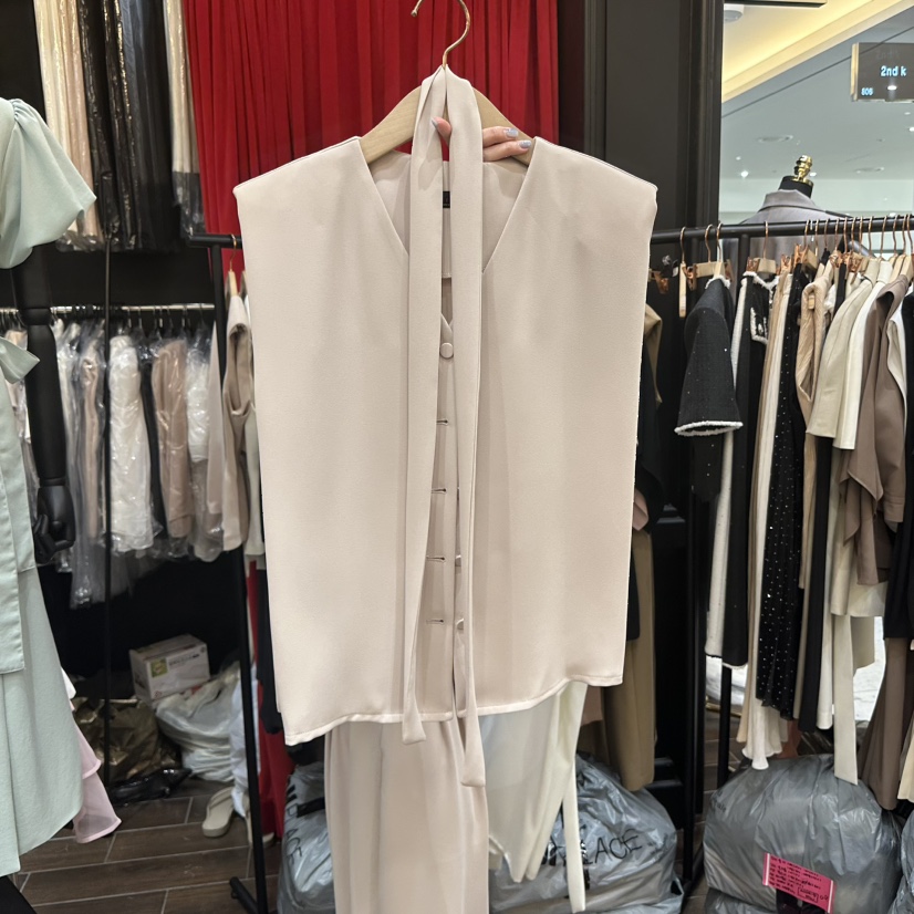 HERISH韓國東大門直郵女士新品休閑人氣推薦吊帶背心含圍巾Haute-Herish-Q吊帶/背心圖色2