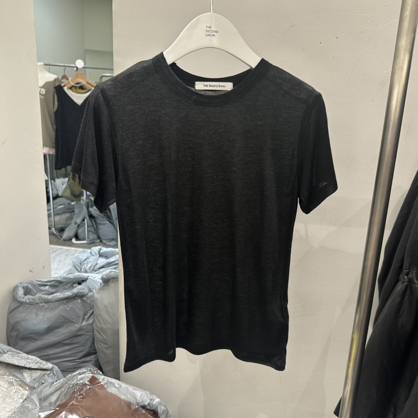 THE SECOND GROW/QUEENSRABBIT韓國東大門直郵女士新品人氣T恤透視THE SECOND GROW/QUEENSRABBITT恤圖色4