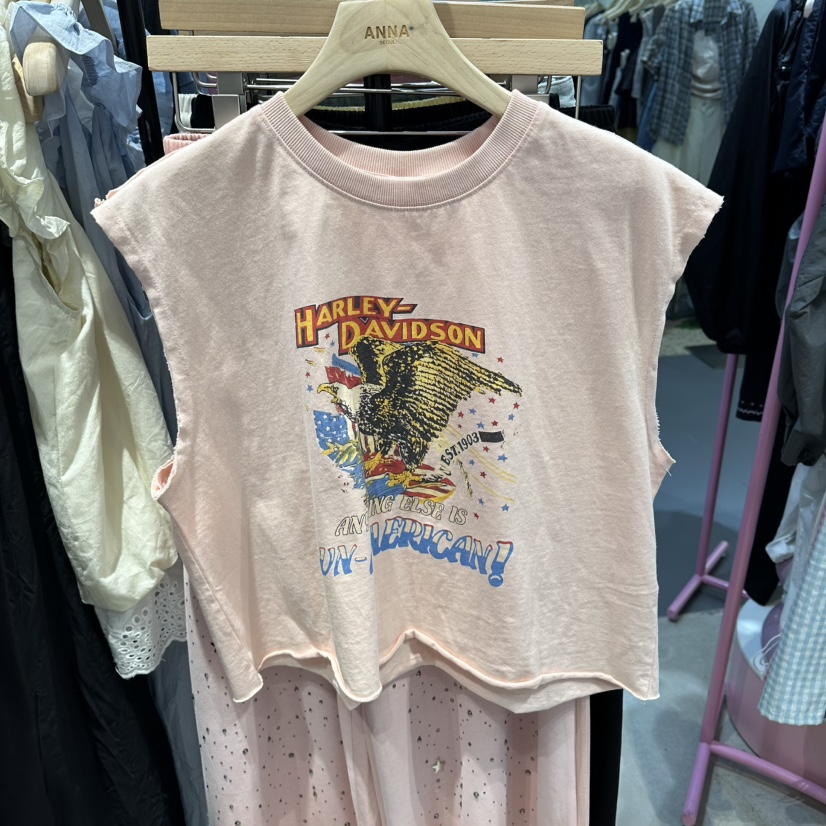 ANNA-P韓國代購女裝新品人氣熱賣26夏季休閑推薦吊帶背心ANNA-P吊帶/背心圖色1