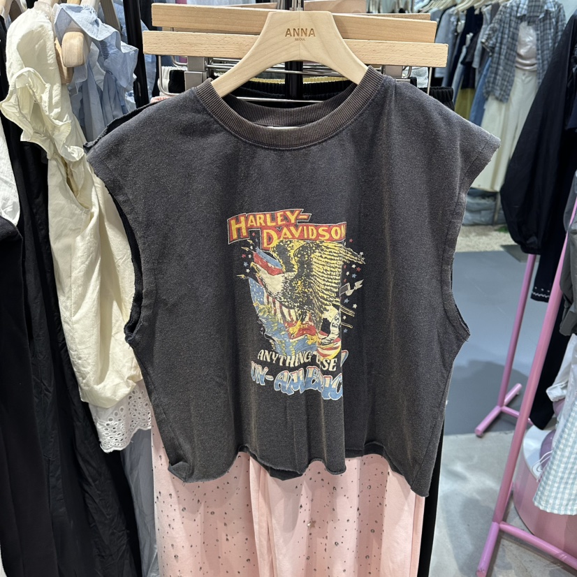 ANNA-P韓國代購女裝新品人氣熱賣26夏季休閑推薦吊帶背心ANNA-P吊帶/背心圖色4
